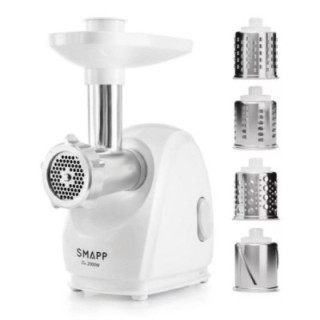 Maszynka do mięsa Smapp 489.81 biała z szatkownicą